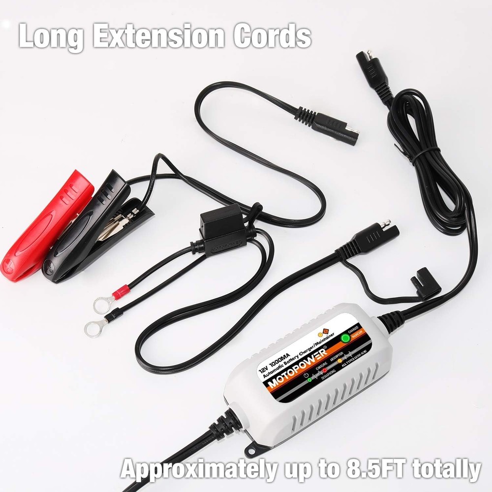 Energy-Saving 12V Battery Charger with Pulse Technology and Timer Protection