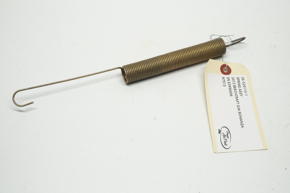 Beechcraft Spring ASSY P/N: 36-524113-1