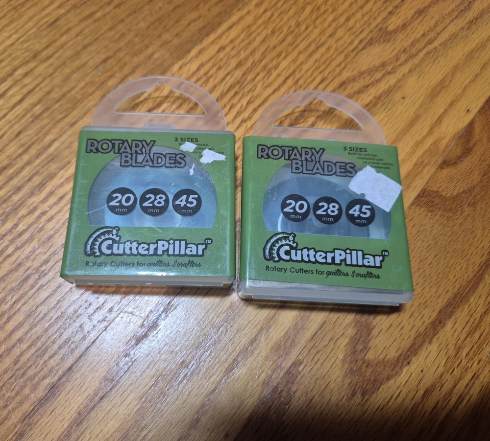 2 CUTTER PILLAR ROTARY BLADES