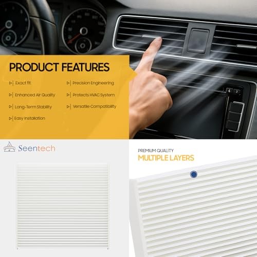 CF10285 Cabin Air Filter 2-Pack – Compatible with Popular SUV/Sedan Models