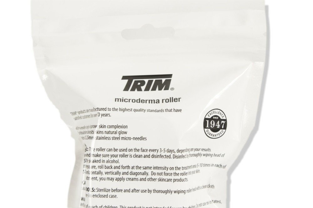 Microderma Micro Needle Roller Plus Storage Case For Smoother Face by Trim NEW