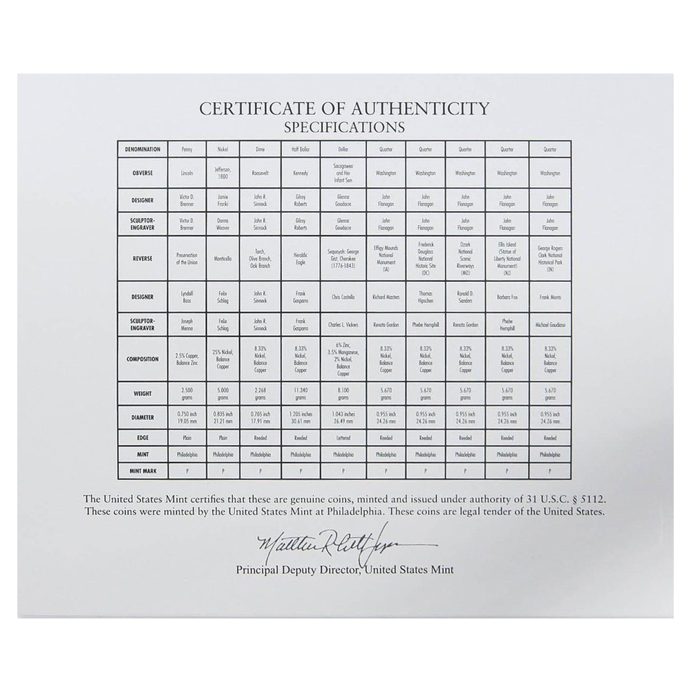 2017 Mint Set Original Plastic 20 BU US Coins BU