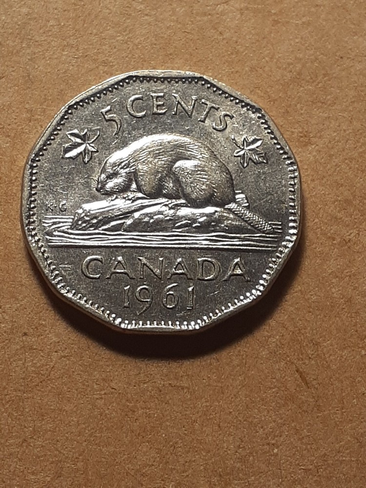 1961 5 CENTS CANADA