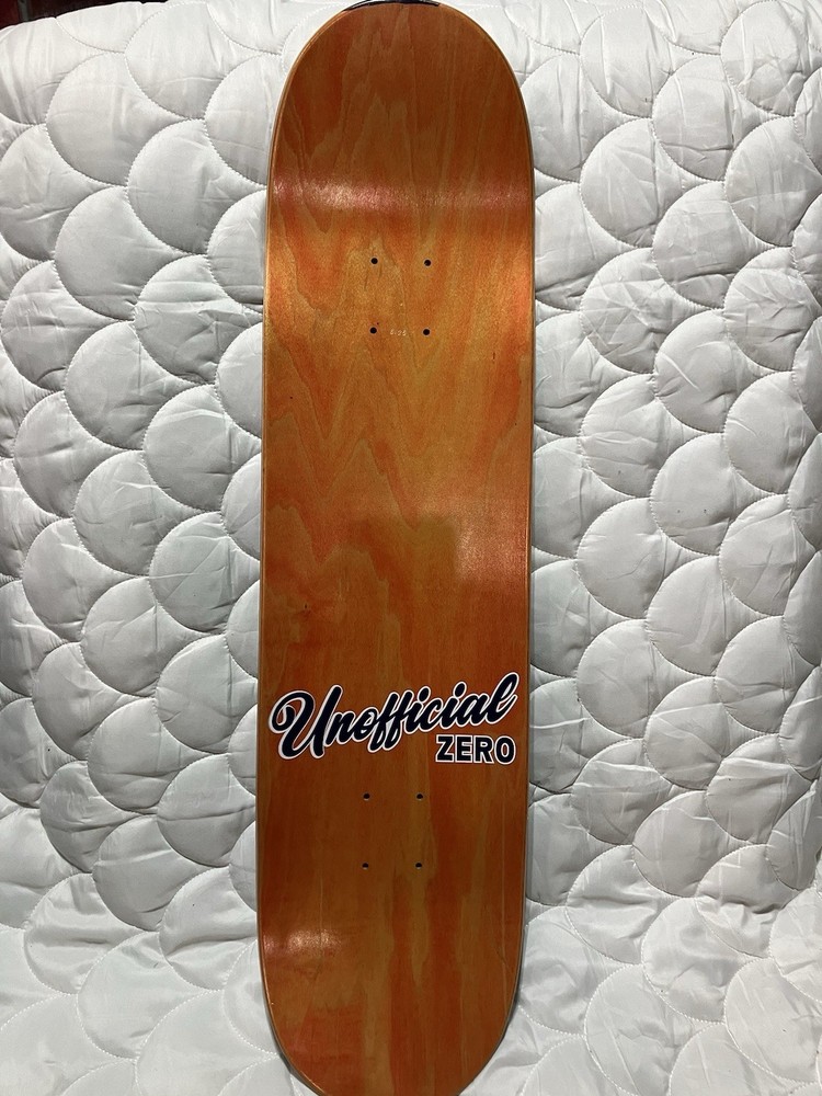 💀 ZERO x Thomas “NEW YORK YANKEES / NUMBER ZERO” Deck - 8.25” [30 Made / NAVY]