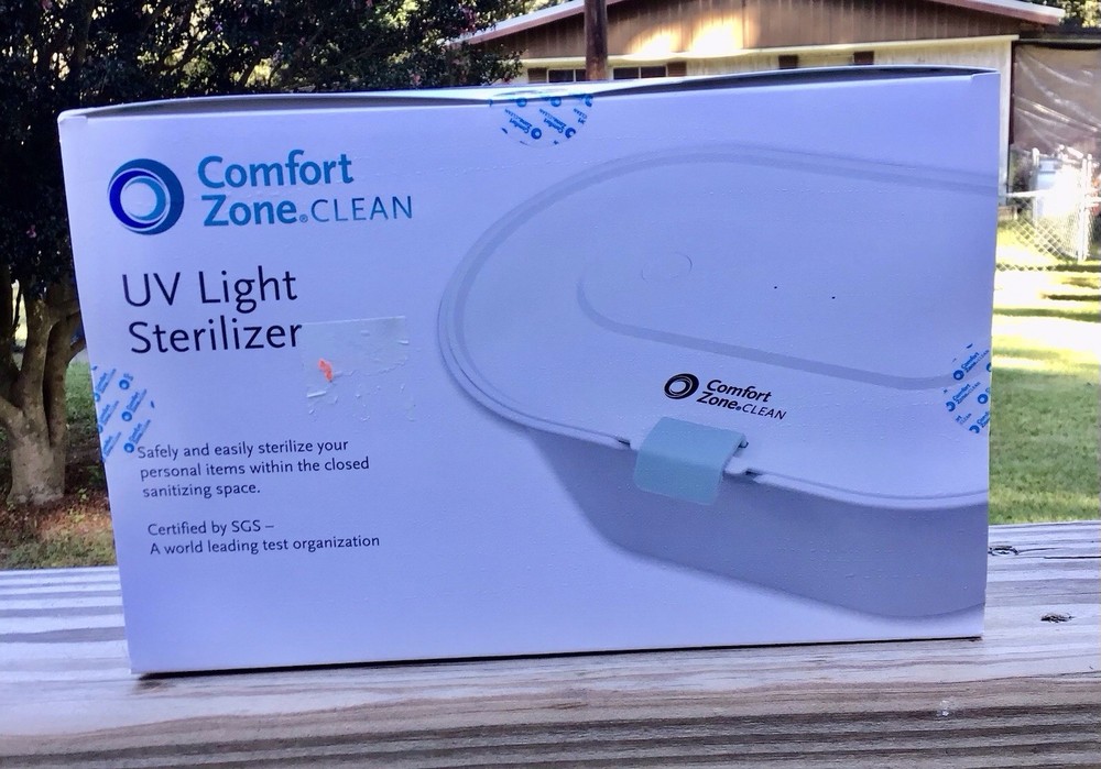 COMFORT ZONE CLEAN UV LIGHT STERILIZER