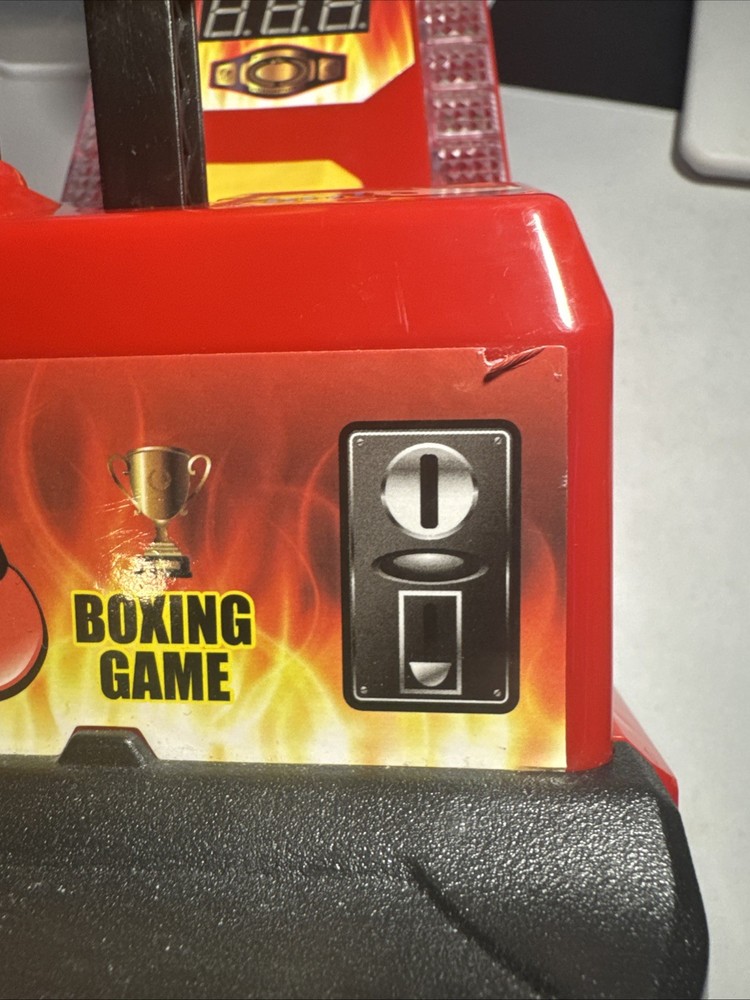 Boxing Club Finger Flick Strength Arcade Style Game