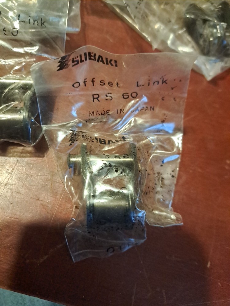 Tsubaki RS60 Offset Link Lot of 30!