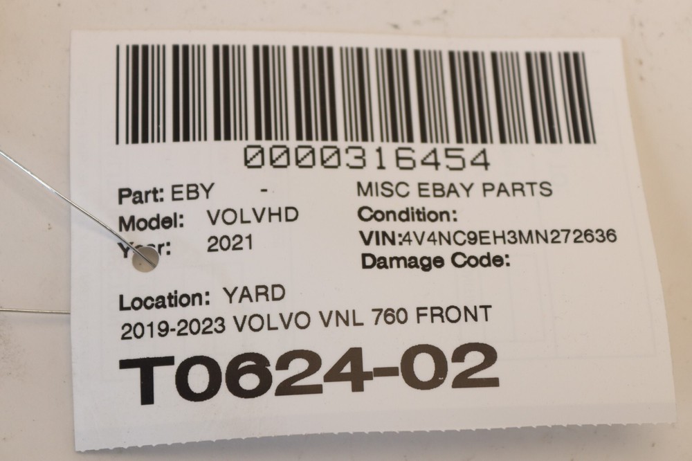 2019-2024 VOLVO VNL 760 FRONT DASH DASHBOARD MUD SNOW TCS SWITCH BUTTON OEM