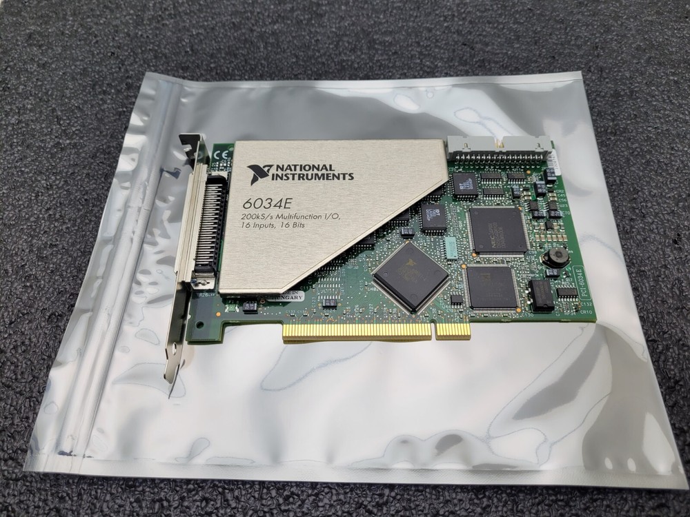 National Instruments NI PCI-6034E DAQ Card 16 bit Analog Input