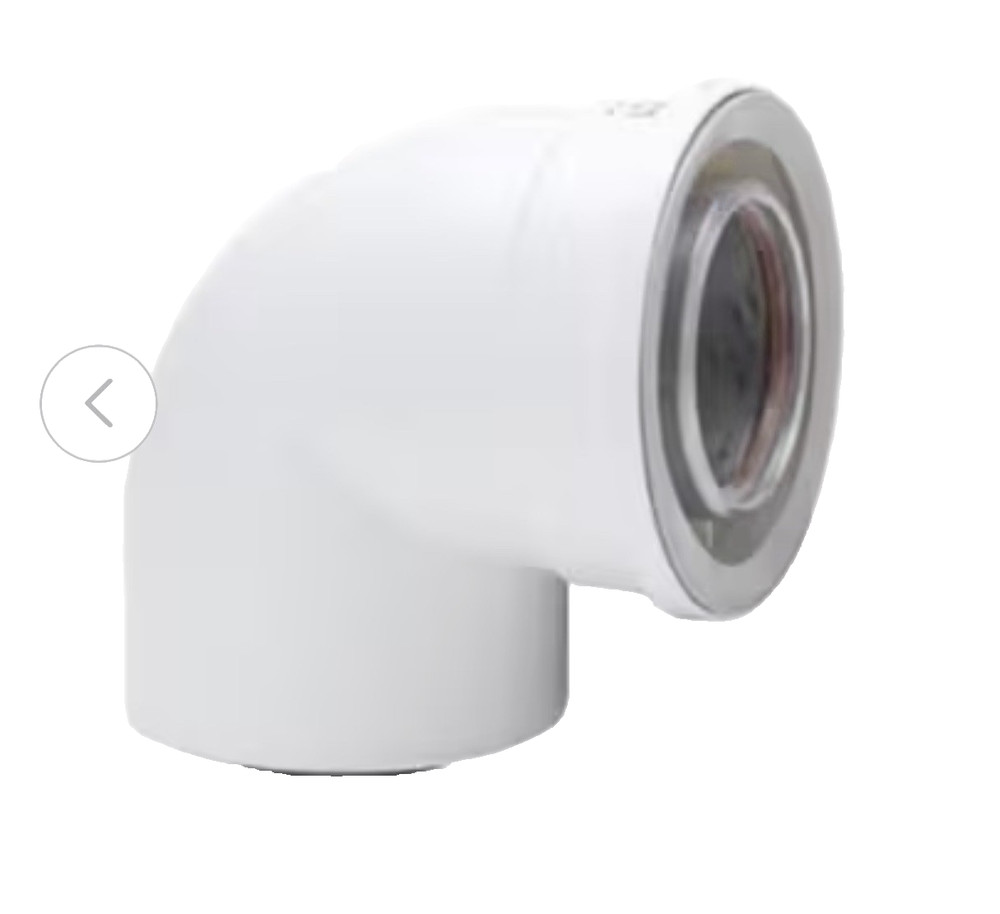 90° Vent Elbow 224063 224063C 3/5 Concentric Pipe Rinnai Tankless HVAC Vent