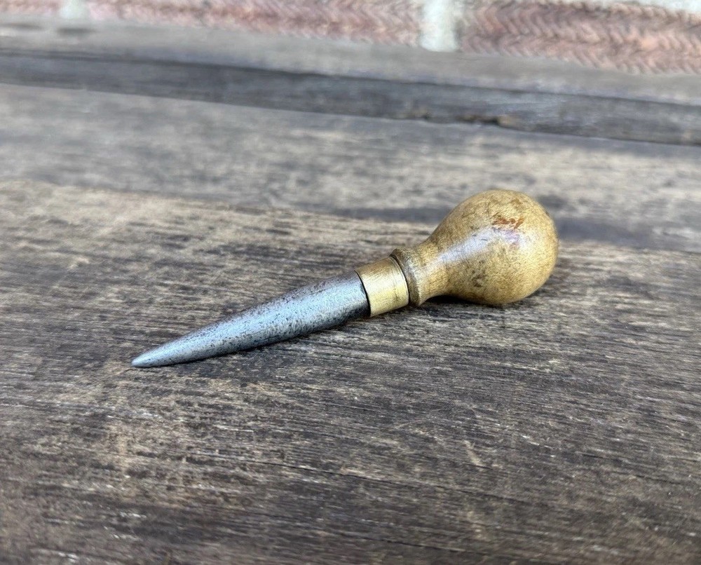 Vintage Small 4” Sailmakers Fid Rope Splicing Tool Marlin Spike Old Tool