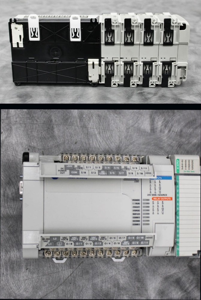 Allen-Bradley 1764-24BWA MicroLogix 1500 Programmable Controller w/ I/O Modules