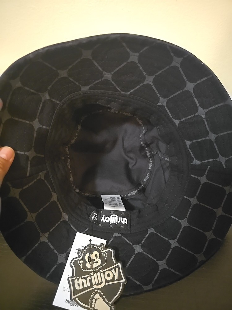 New ThrillJoy Hat Black Limited Edition Size L/XL