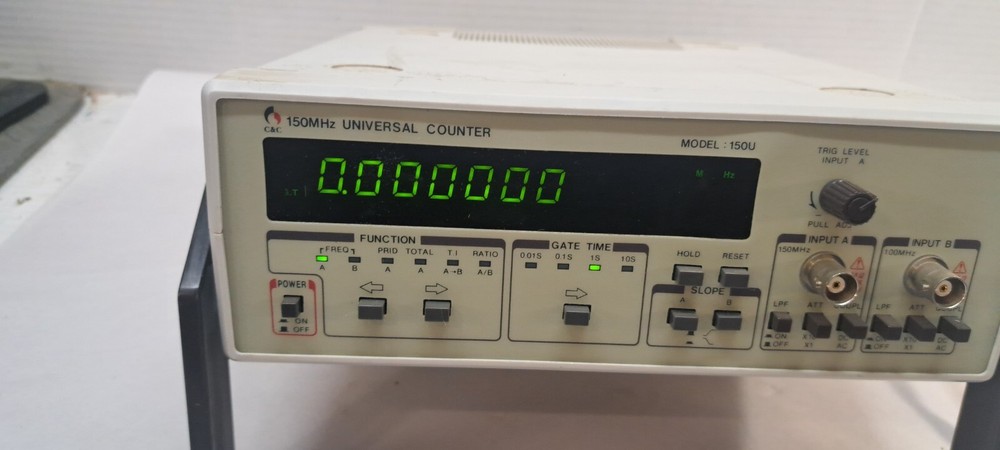 C&C 150MHz Universal Counter Model 150U