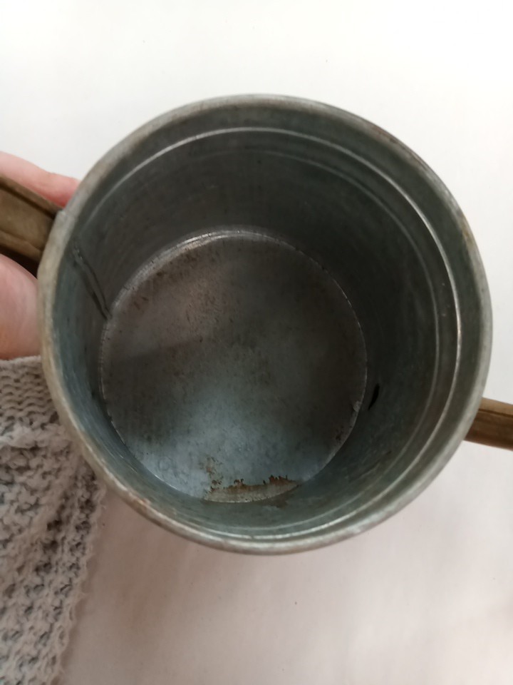 Vintage Rustic Metal Watering Can