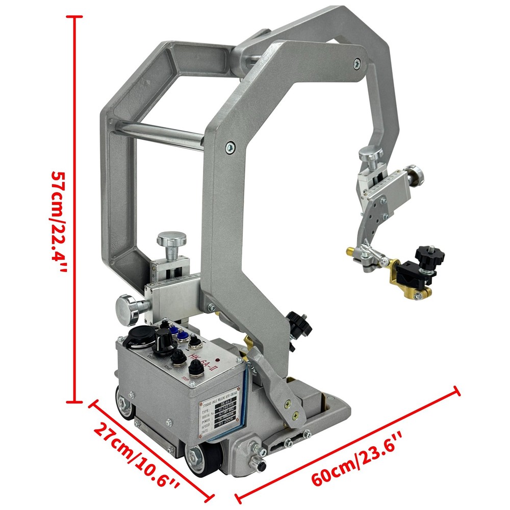 Automatic Flat Rail Welding Trolley Double-sided Angle & Plane Welding Carriage