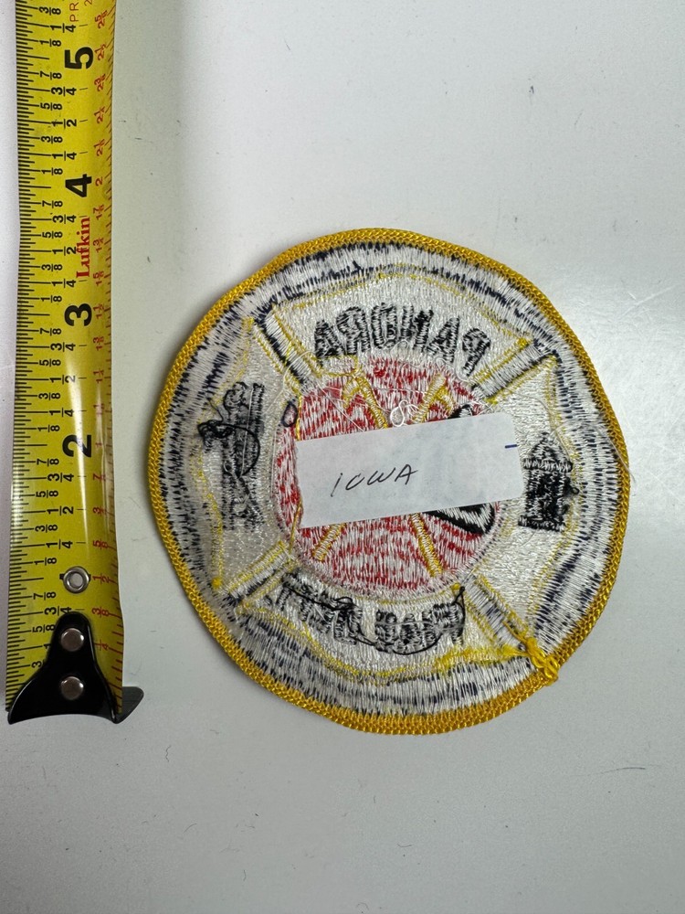 Panora Fire Iowa IA ERROR Patch AA2