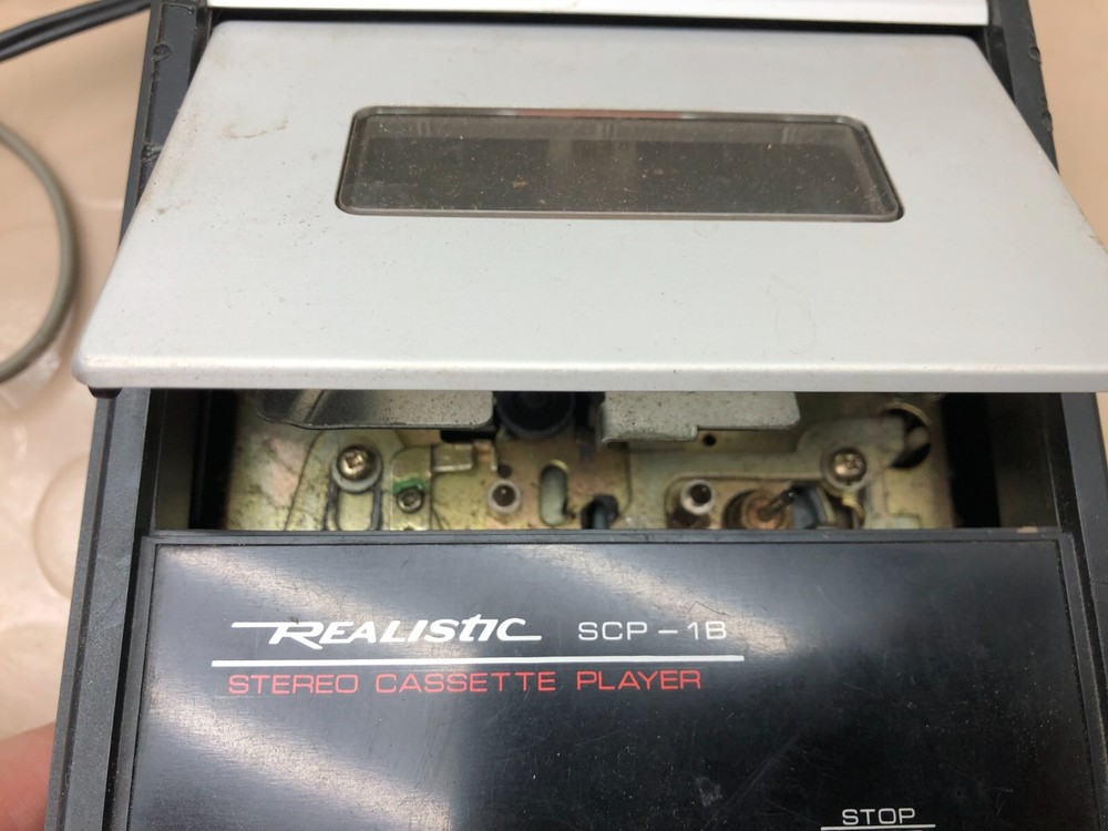 Vintage Realistic SCP-1B Stereo Cassette Player