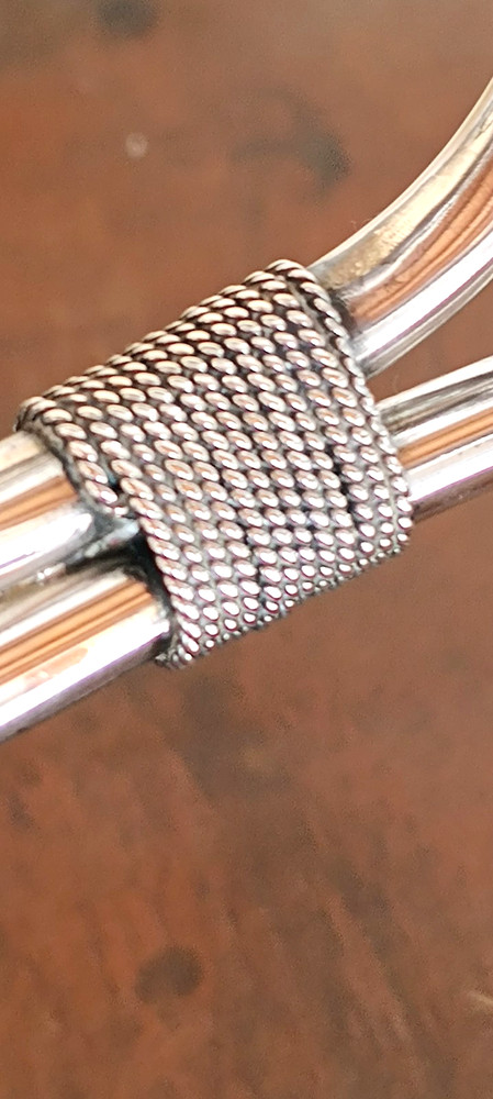 SILVER 800 2 Flame Chandelier