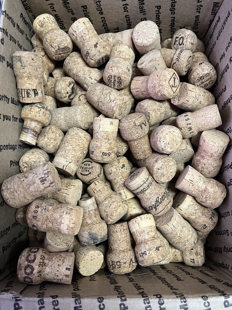 synthetic wine corks 125 count recycled