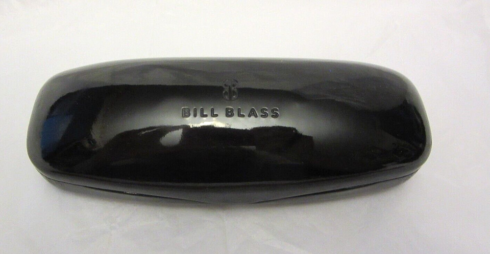 Bill Blass Black Eyeglass Case Holder Hard Shell