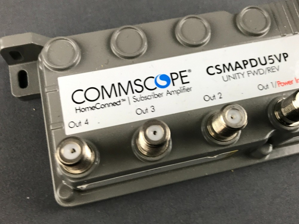 HomeConnect Commscope CSMAPDU5VP Coax Cable Amplifier