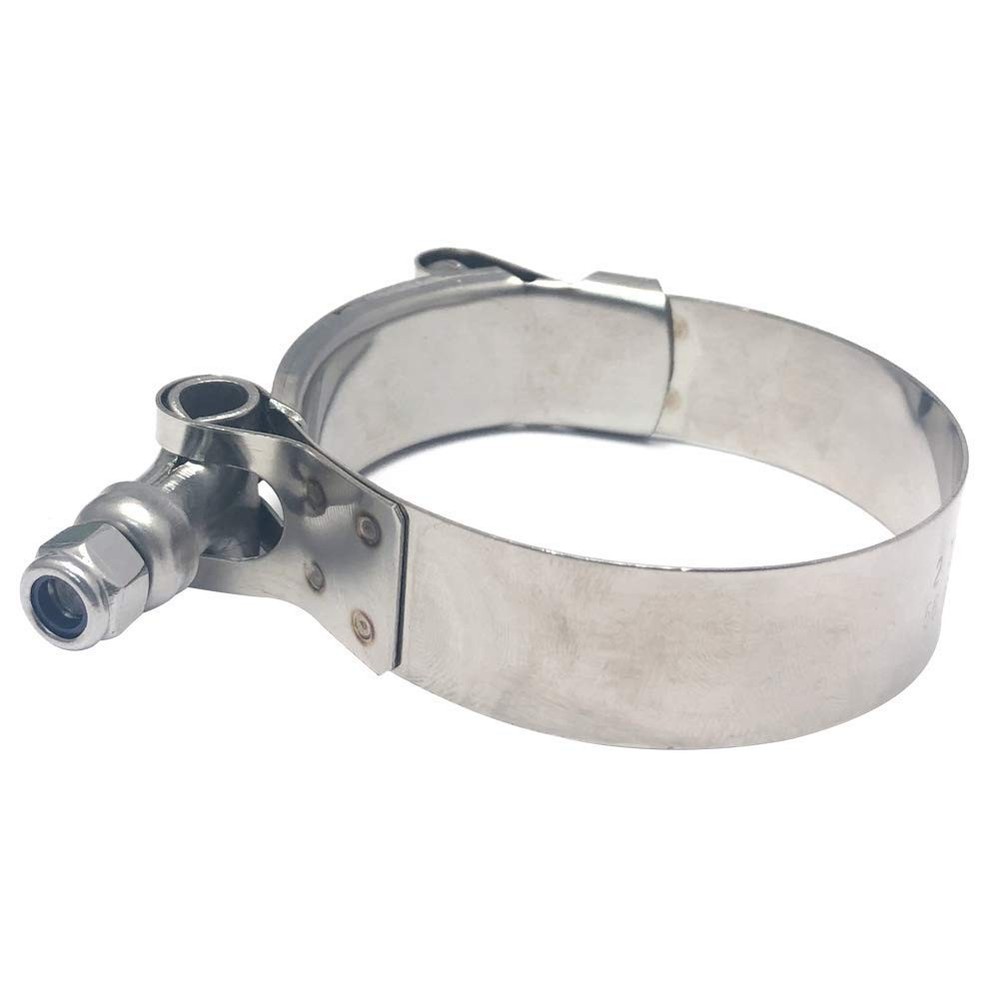 ISPINNER 2 Pack 1.5 Inch 1.5" Clamp Range 44-50mm (1.73" - 1.96"), Silver