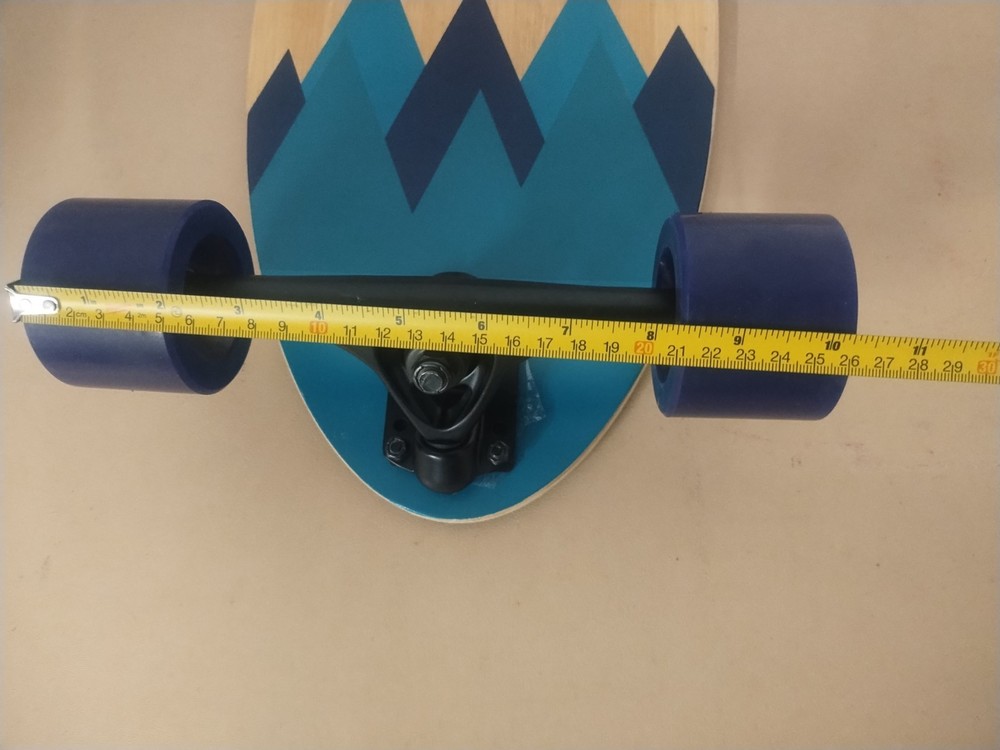 Summit Board Co Eggboard skateboard Mini Short Longboard 19x9 deck. Portable