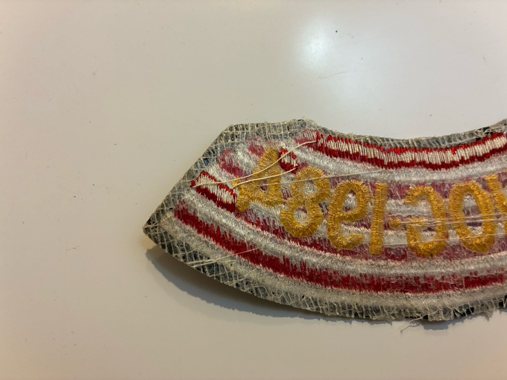 RARE 1984 HOG Harley Davidson Owners Group Notched Patch Badge