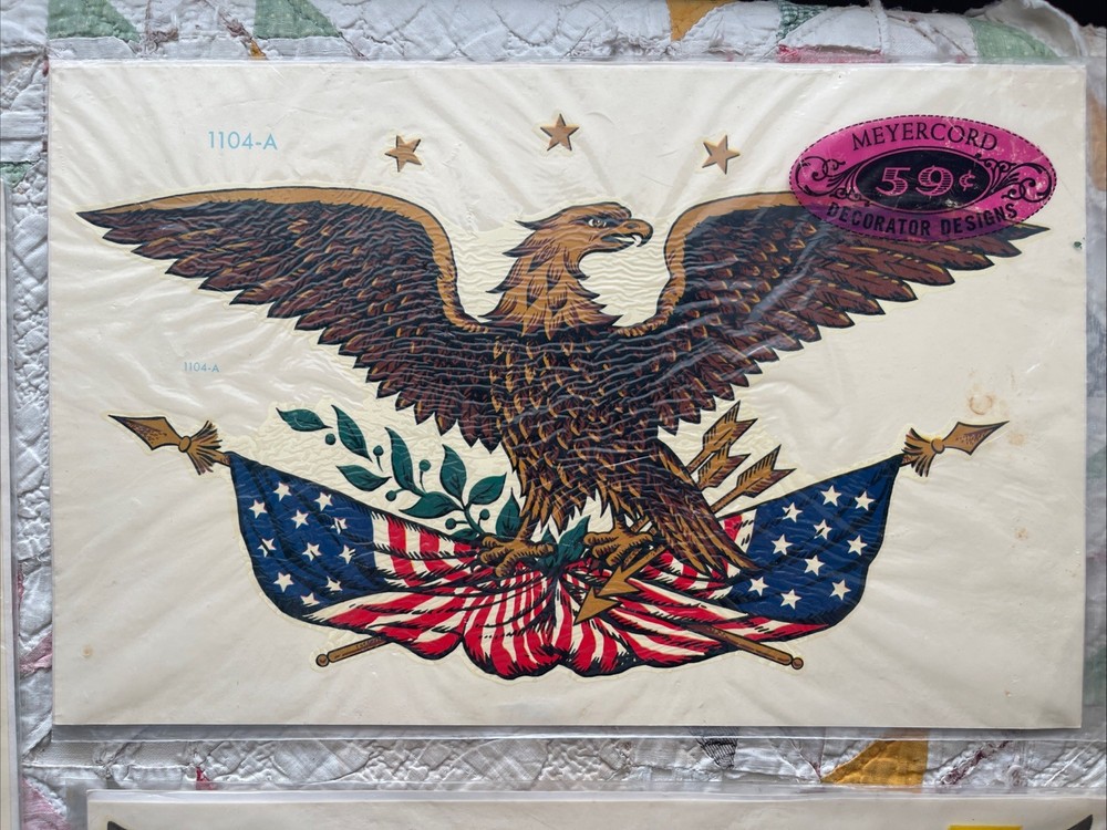 MEYERCORD DECALS EAGLES