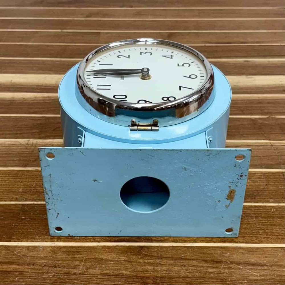Salvaged Citizen Double-Sided Ship Clock - Vintage Wall Mount