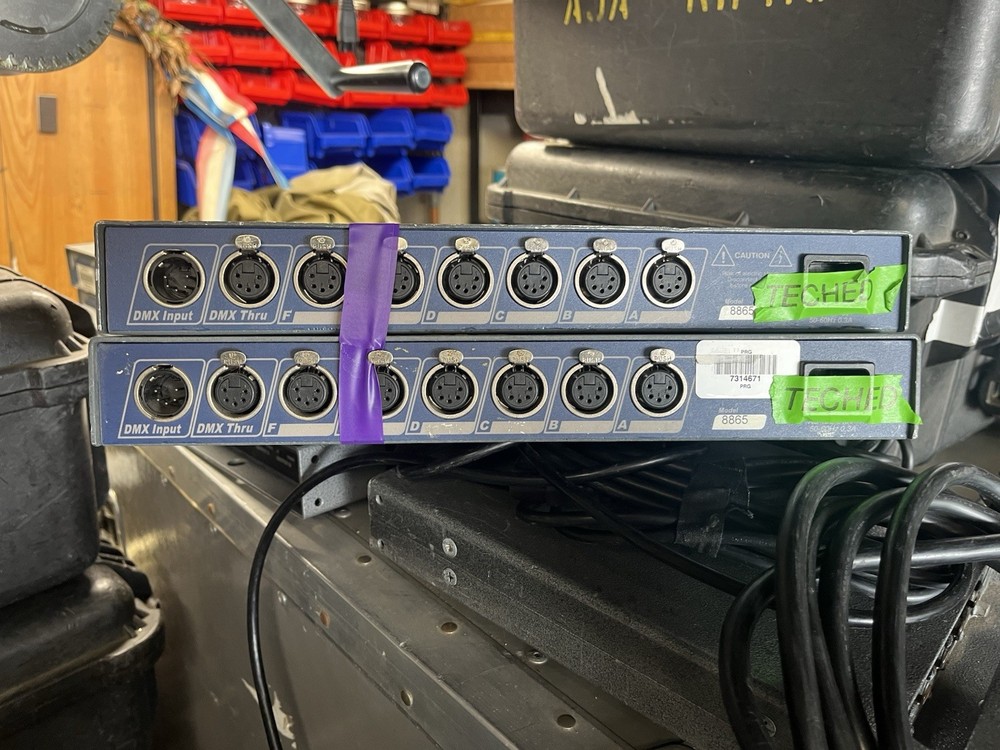 DMX Repeater Gray Enterprises Model 8865