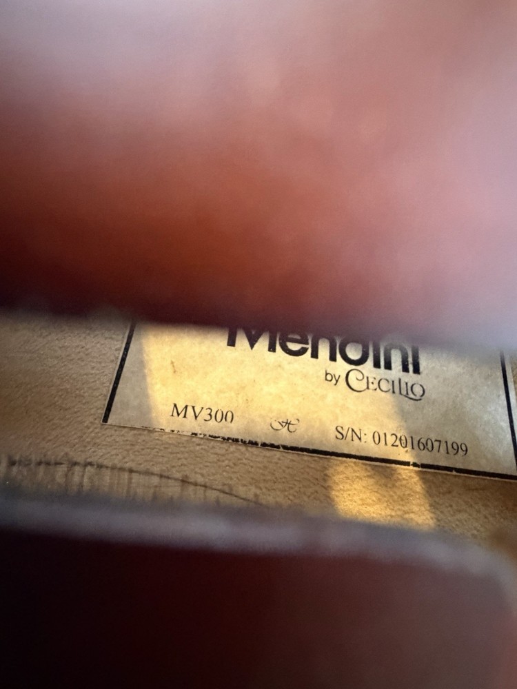 Mendini By Cecilio Wood Violin MV300