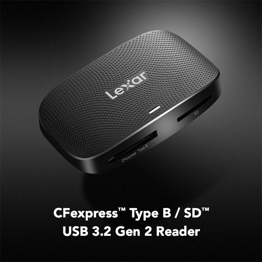 High-Speed CFexpress Type B / SD Card Reader: Perfect for 8K Video Transfer