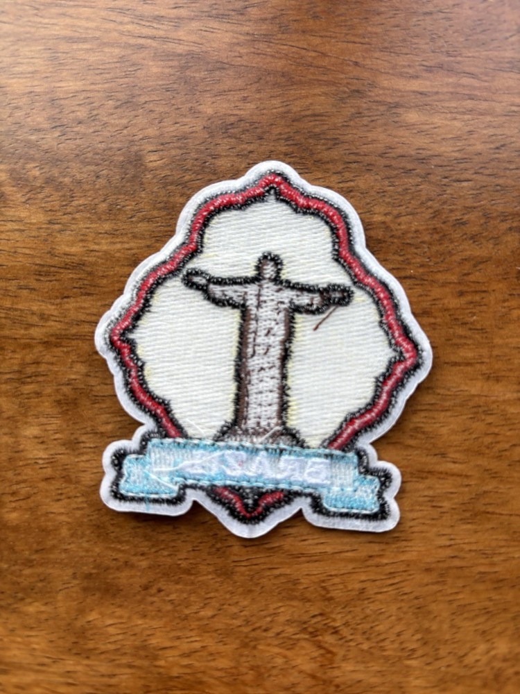 Brazil Iron on Travel Patch - NEW