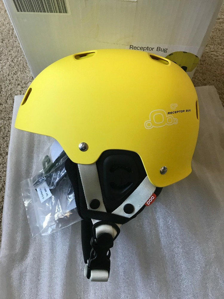 POC Receptor BUG Helmet (Yellow, X-Small/51-52) NWT.