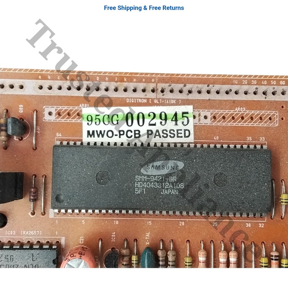 Microwave Main Control Board Electronic Controller PCB 95CG002945
