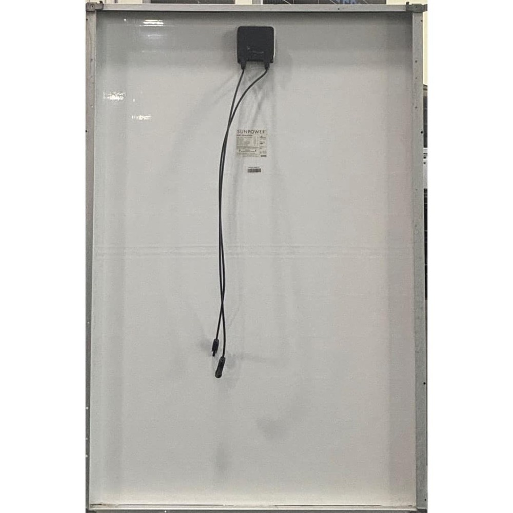 Used SunPower 327W Solar Panel Silver Frame