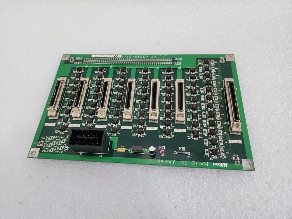 Nikon 4S018-214 Interface Board PCB LM.I/F NSR-S202A