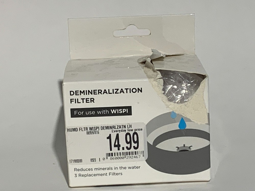 LittleHippo WISPI Humidifier Replacement Demineralization Filters (3-Pack) Open