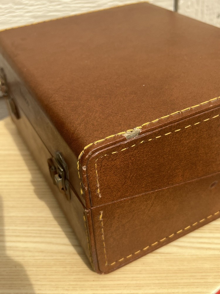 Vintage Ansco Camera Case Brown VTG