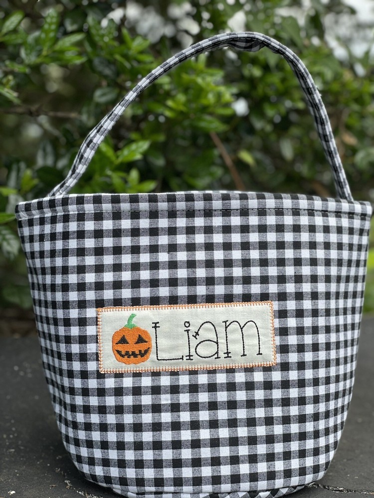 Personalized Halloween Tote