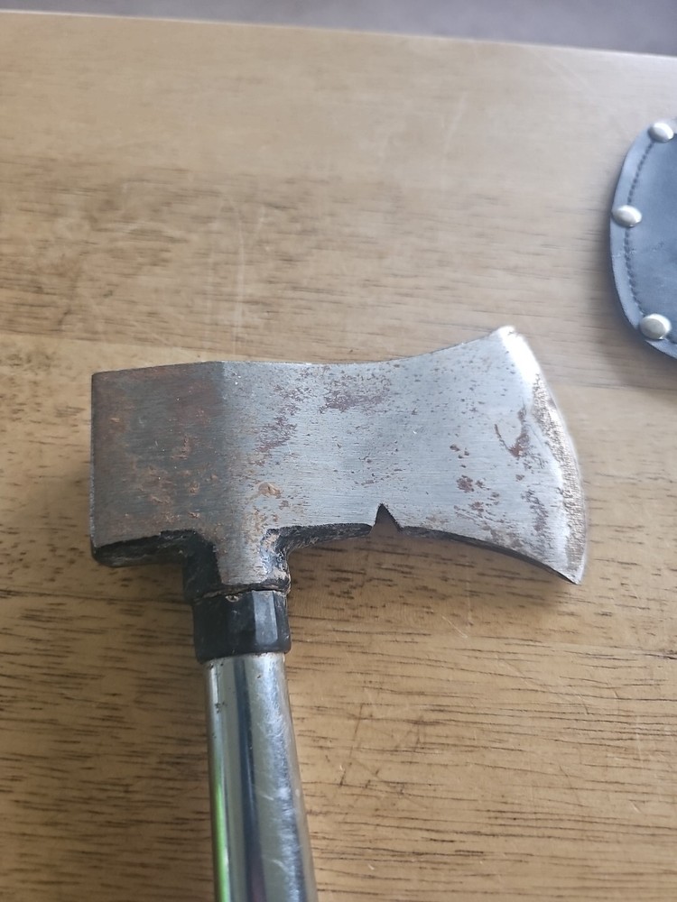 Yardworks Steel Hatchet Axe Tool With Sheath 13"