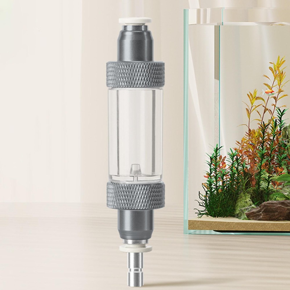 Aquarium CO2 Bubble Counter with Check Valves CO2 Diffuser for CO2 Generator