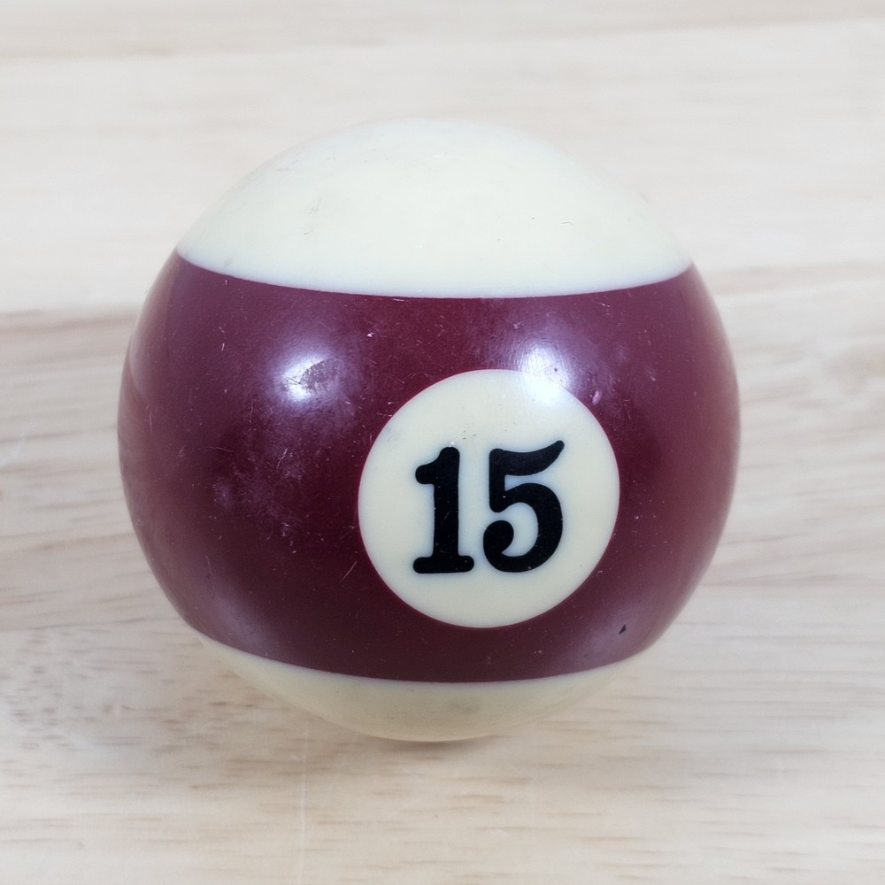 #15 Pool Ball 2 1/4" Replacement Billiard Unbranded