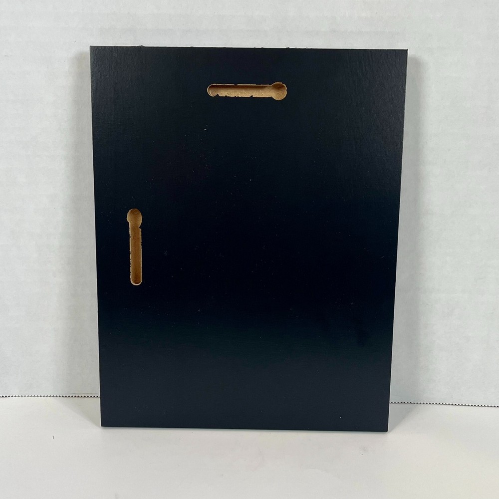 Black Finish Blank Plaque, DIY Craft Black Sign Blank, Multiple Sizes
