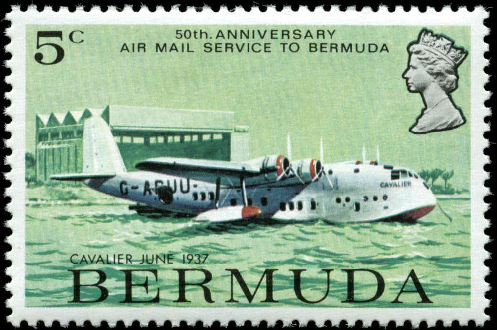 Bermuda Scott #318 - #321 Mint Never Hinged