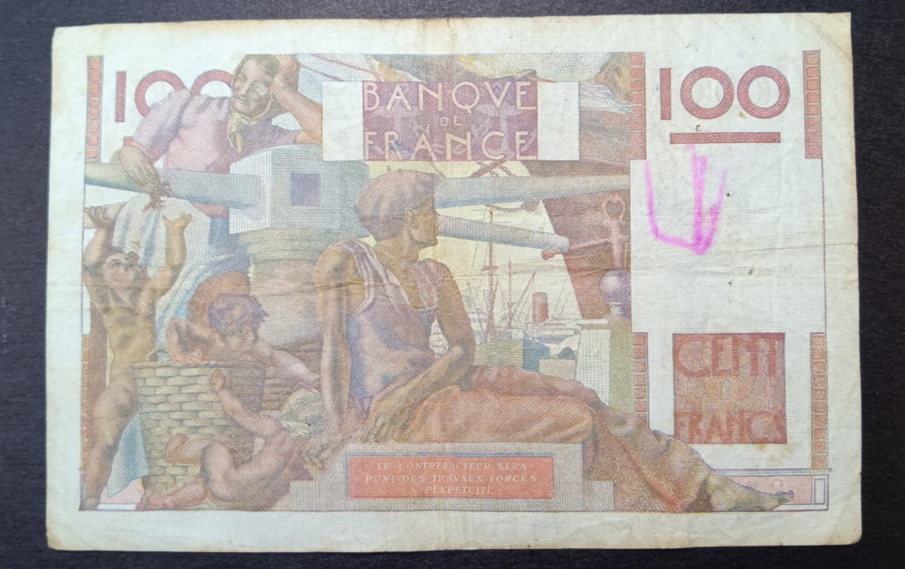 France 1950 100 Francs CIRC Fair
