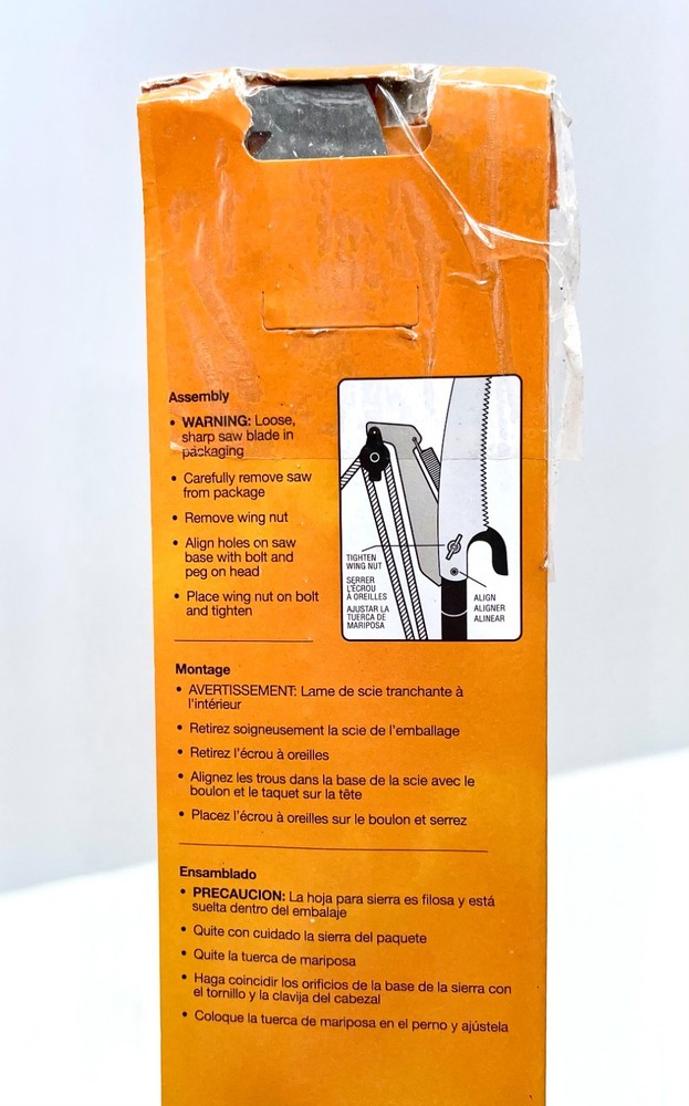 OPEN PACKAGE - Fiskar Replacement Pole Saw Blade Pruner, 3pk., 9335