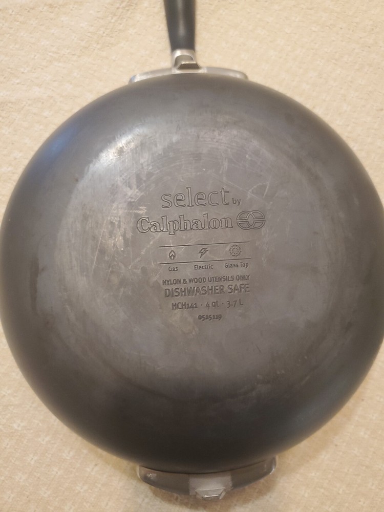 Calphalon Select Space-Saving Hard-Anodized Nonstick 7-Piece Cookware Set